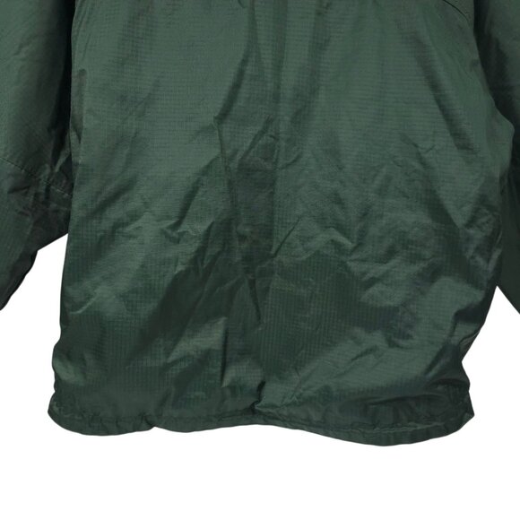 J.Crew Windbreaker Oarsman Jacket Mens M 90s Y2K Full Zip Nylon Rain Coat Anorak - Picture 16 of 16